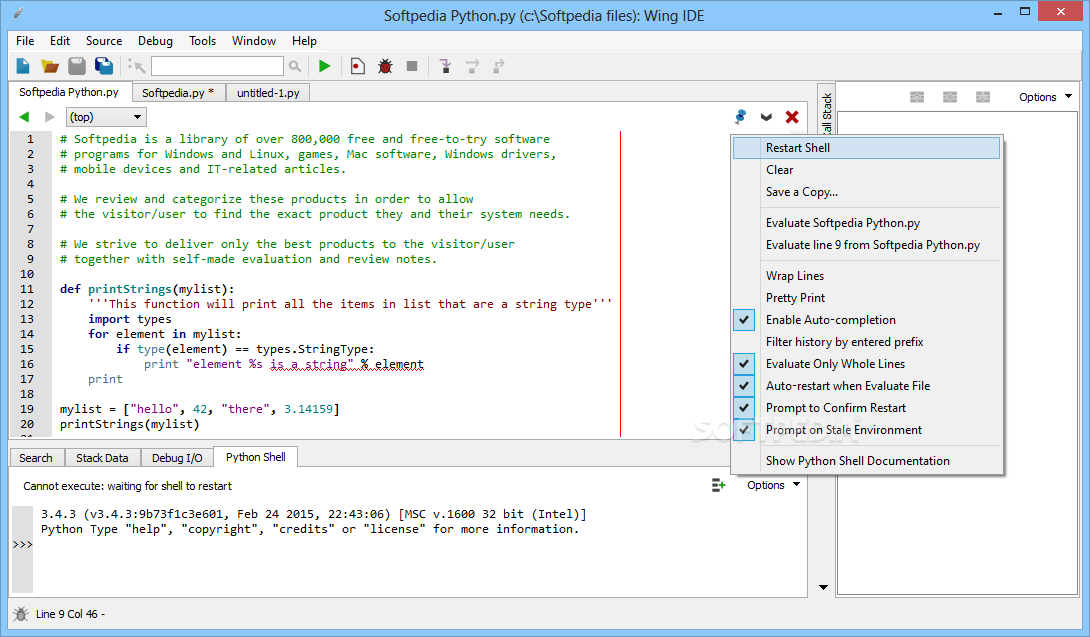 Wing Ide 6 1 3 – A Python Ide Interface