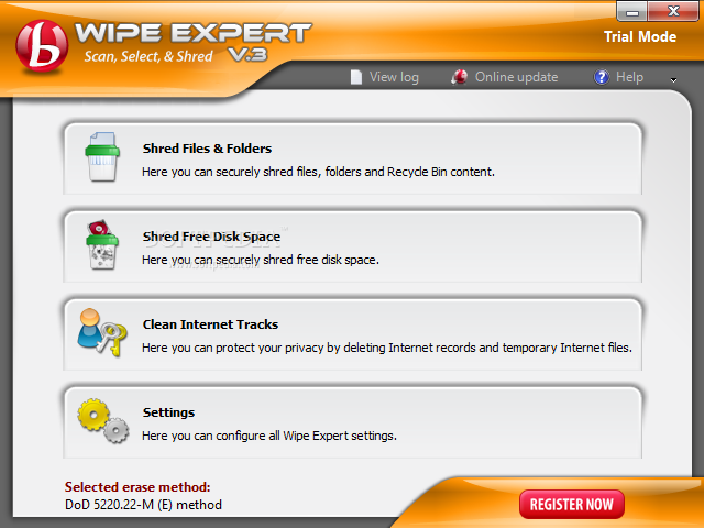 Wipe Professional 2023.07 download the new version