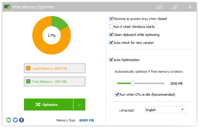 Wise Memory Optimizer 4.1.9.122 instal the new version for mac