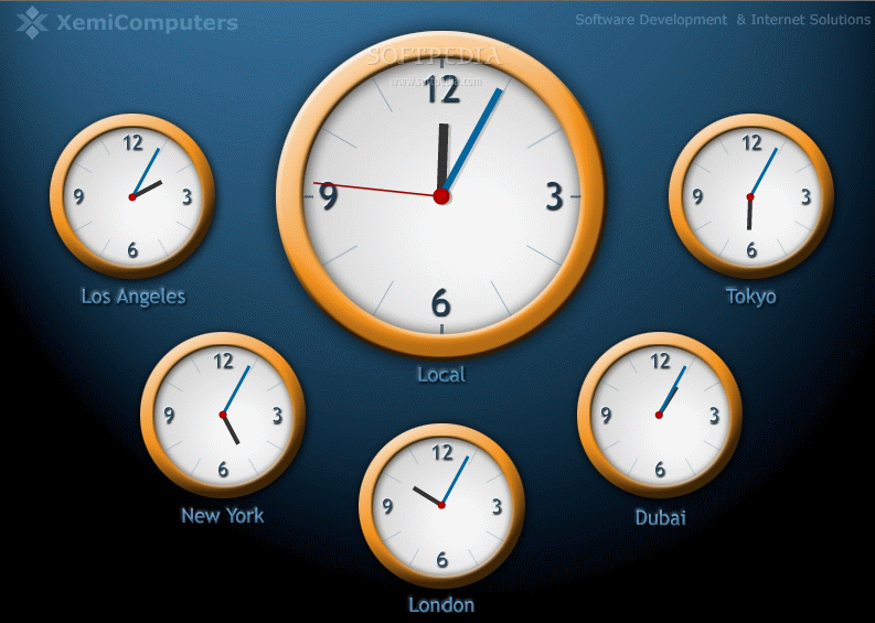 World Clock ScreenSaver  (Windows) - Download & Review