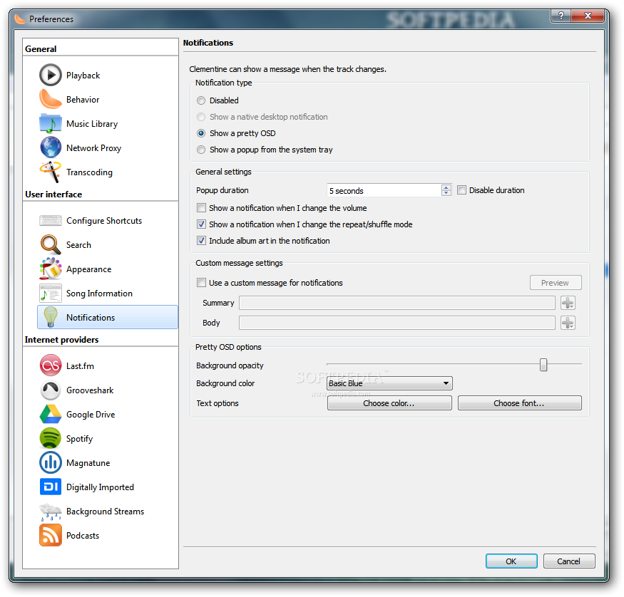 Clementine 1.4.0 RC1 (892) for windows download free