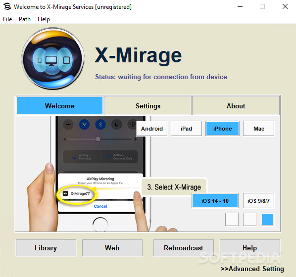 x mirage trial closes