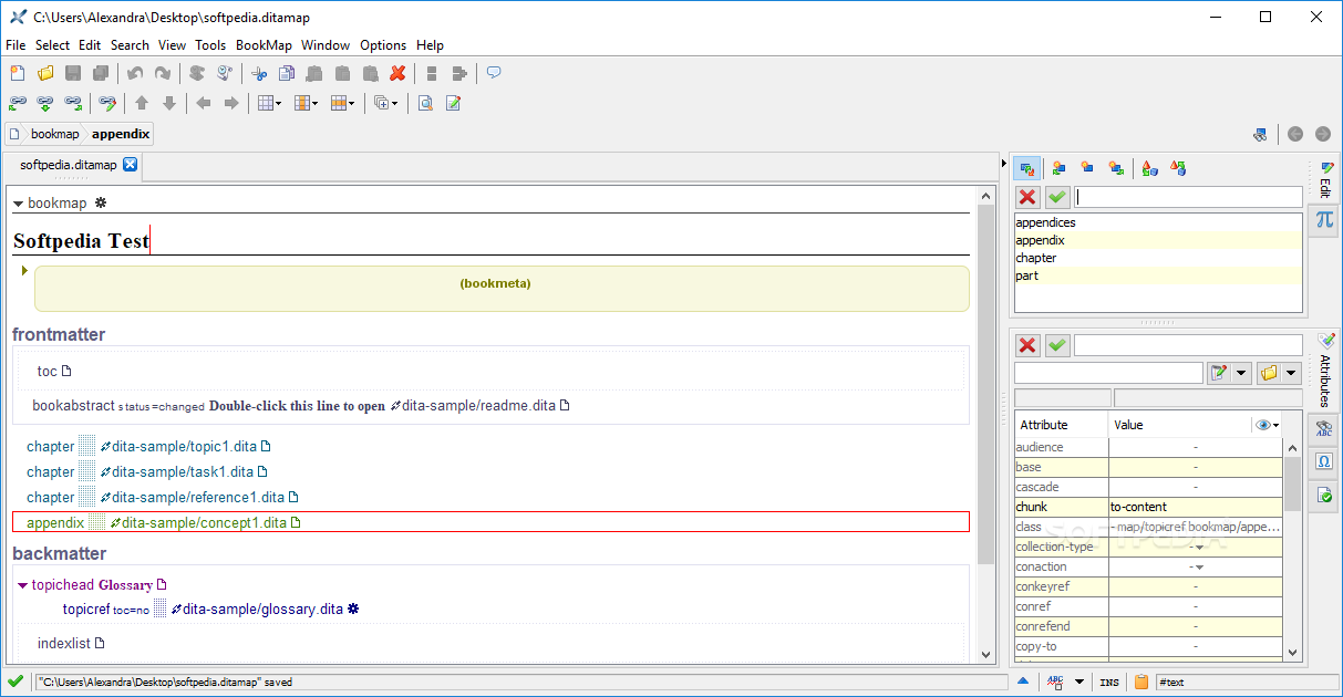 XMLmind XML Editor screenshot #0