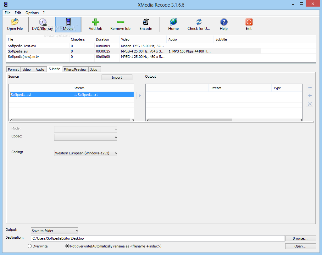 instal the new version for windows XMedia Recode 3.5.8.1