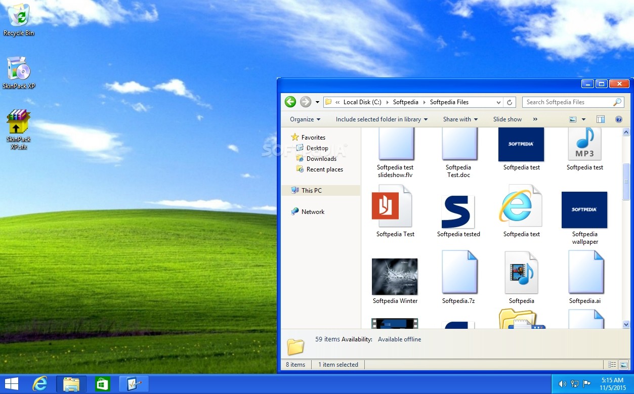 windows xp skin pack for windows 7 download