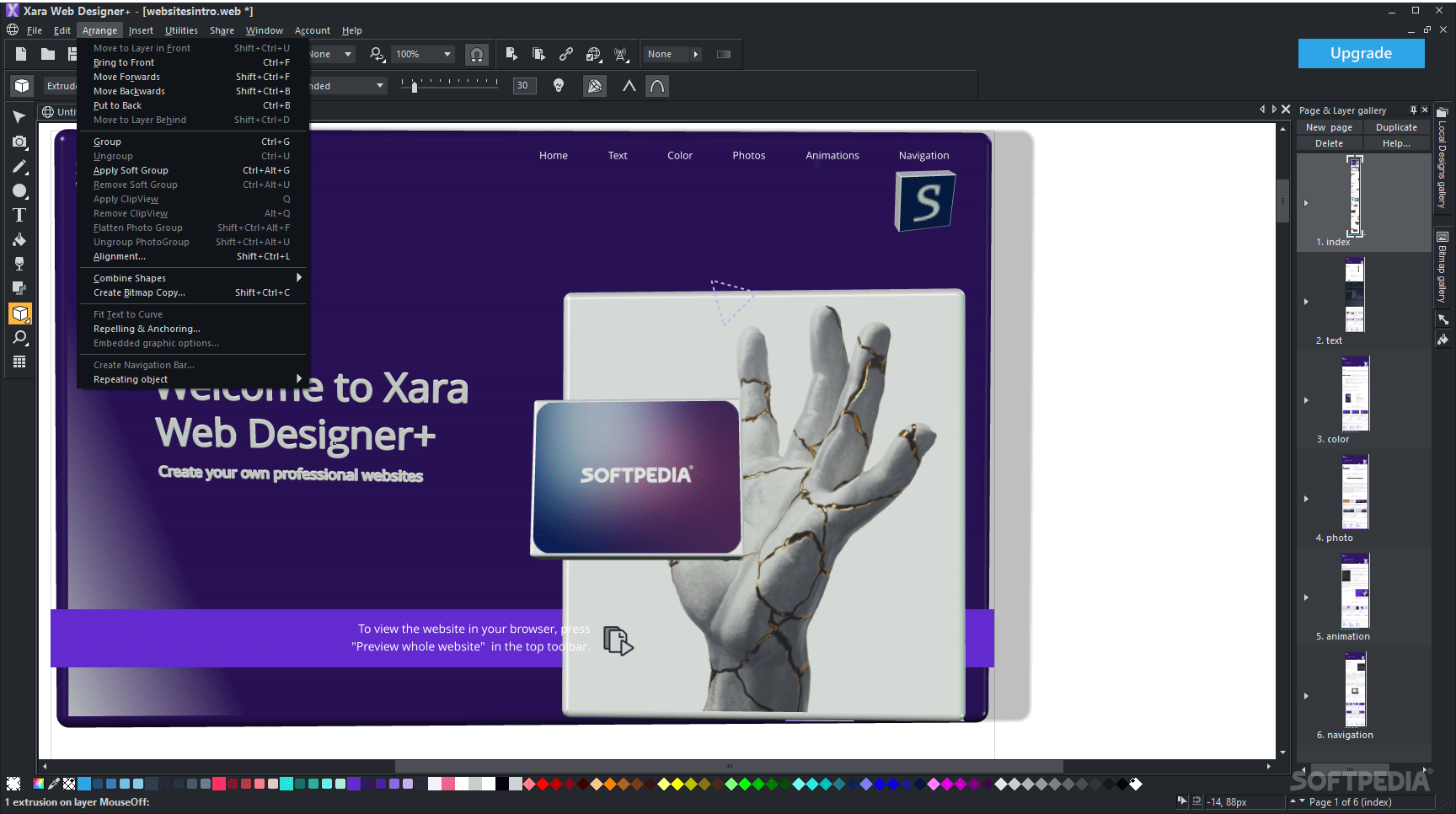downloading Xara Web Designer Premium 23.2.0.67158