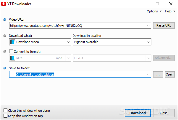 YT Downloader Pro 9.0.3 download the new for windows