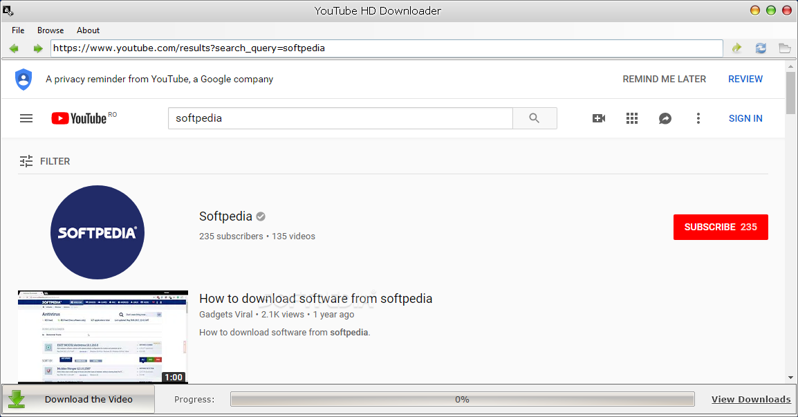 Youtube Downloader HD 5.3.1 for windows instal