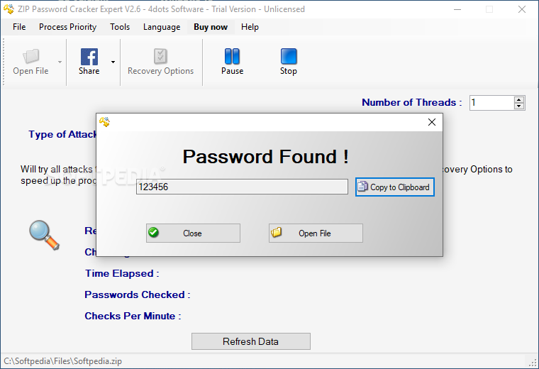 zip file password cracker free download
