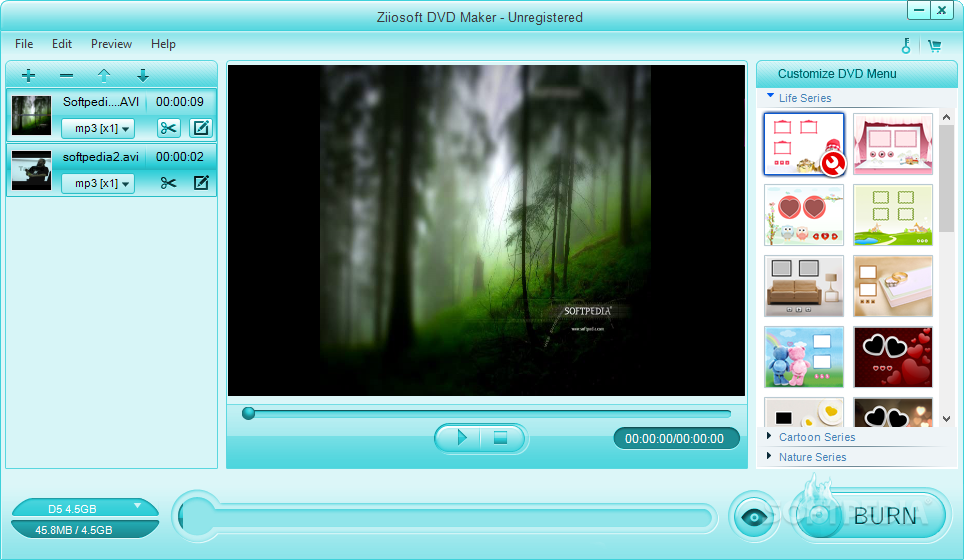 Ziiosoft DVD Maker screenshot #0