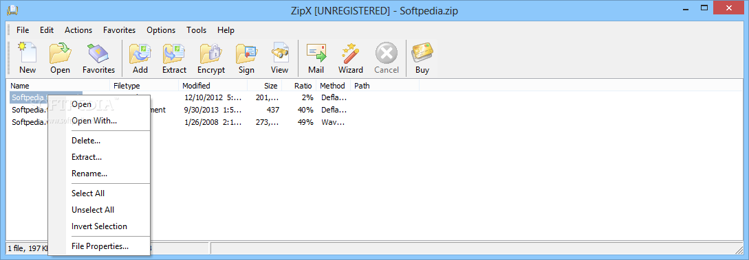 open zipx file