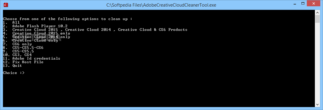 Adobe Creative Cloud Cleaner Tool 4.3.0.434 download the new version