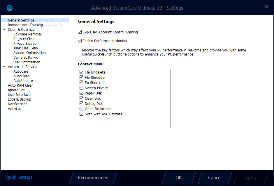 download advanced systemcare ultimate for windows 7