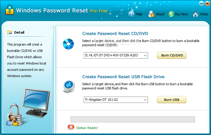 reset password pro free download