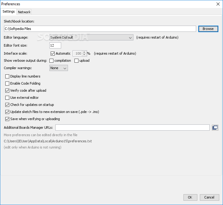arduino 1.8.5 windows 7 64bit simulator