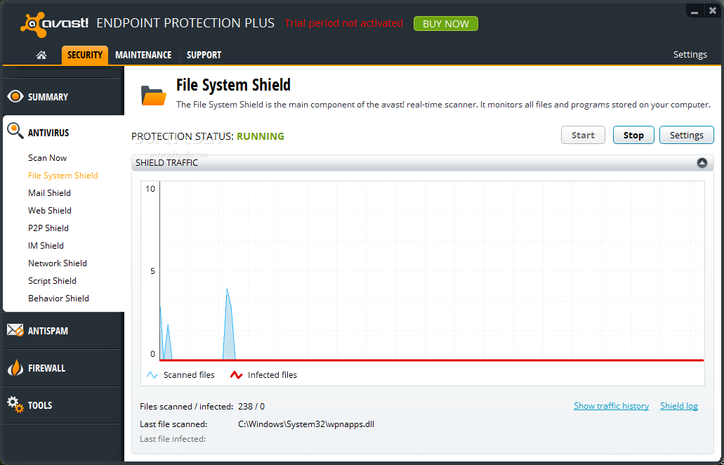 Avast Endpoint Protection Plus screenshot #5