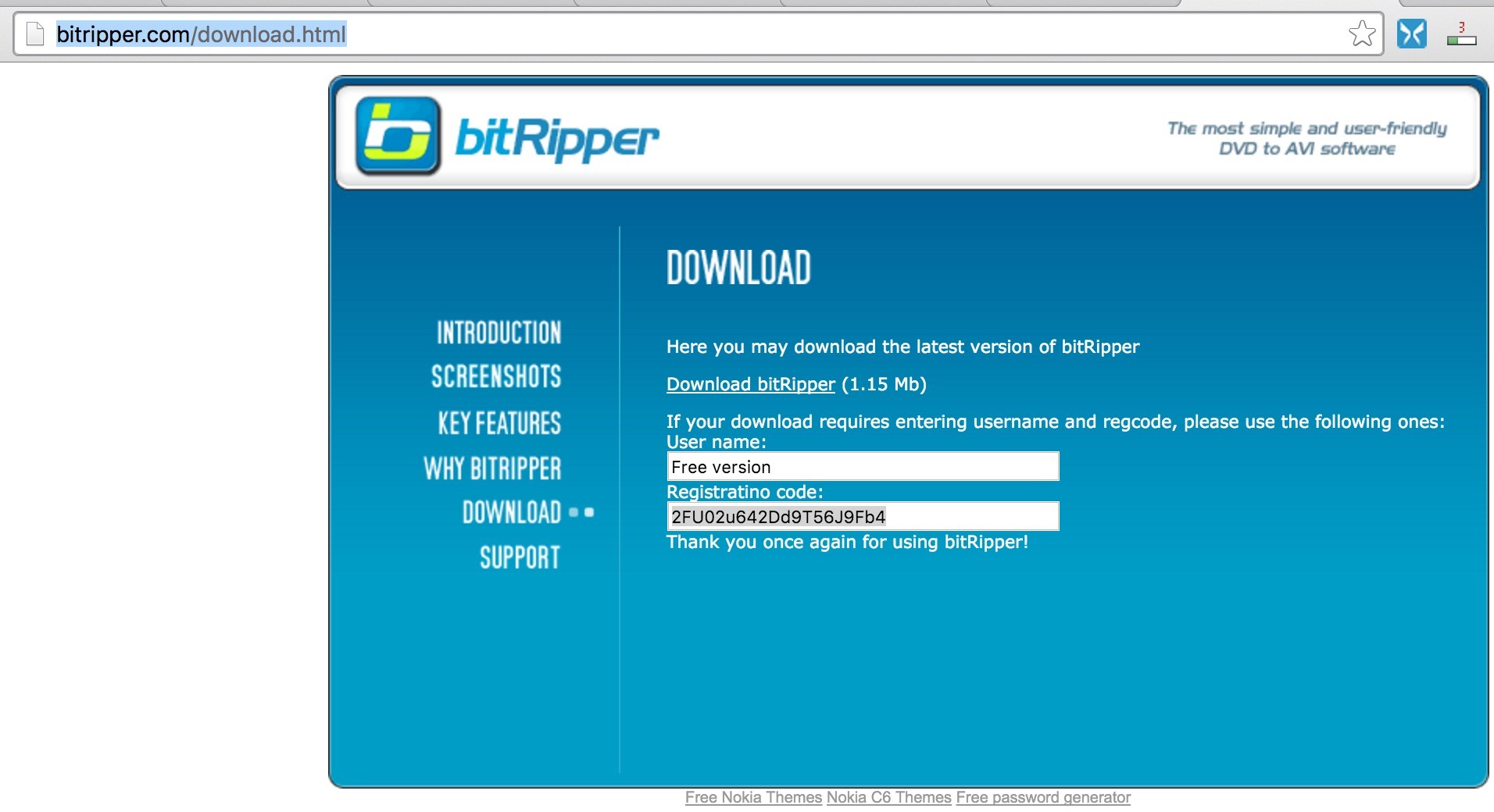 bitRipper For Windows
