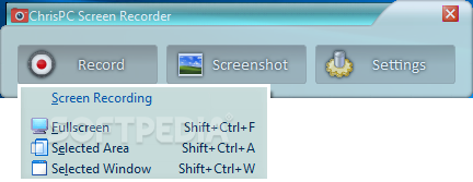 download the last version for windows ChrisPC Screen Recorder 2.23.0911.0