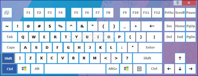 Comfort On-Screen Keyboard Pro screenshot #0
