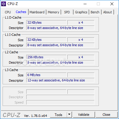 CPU-Z screenshot #2