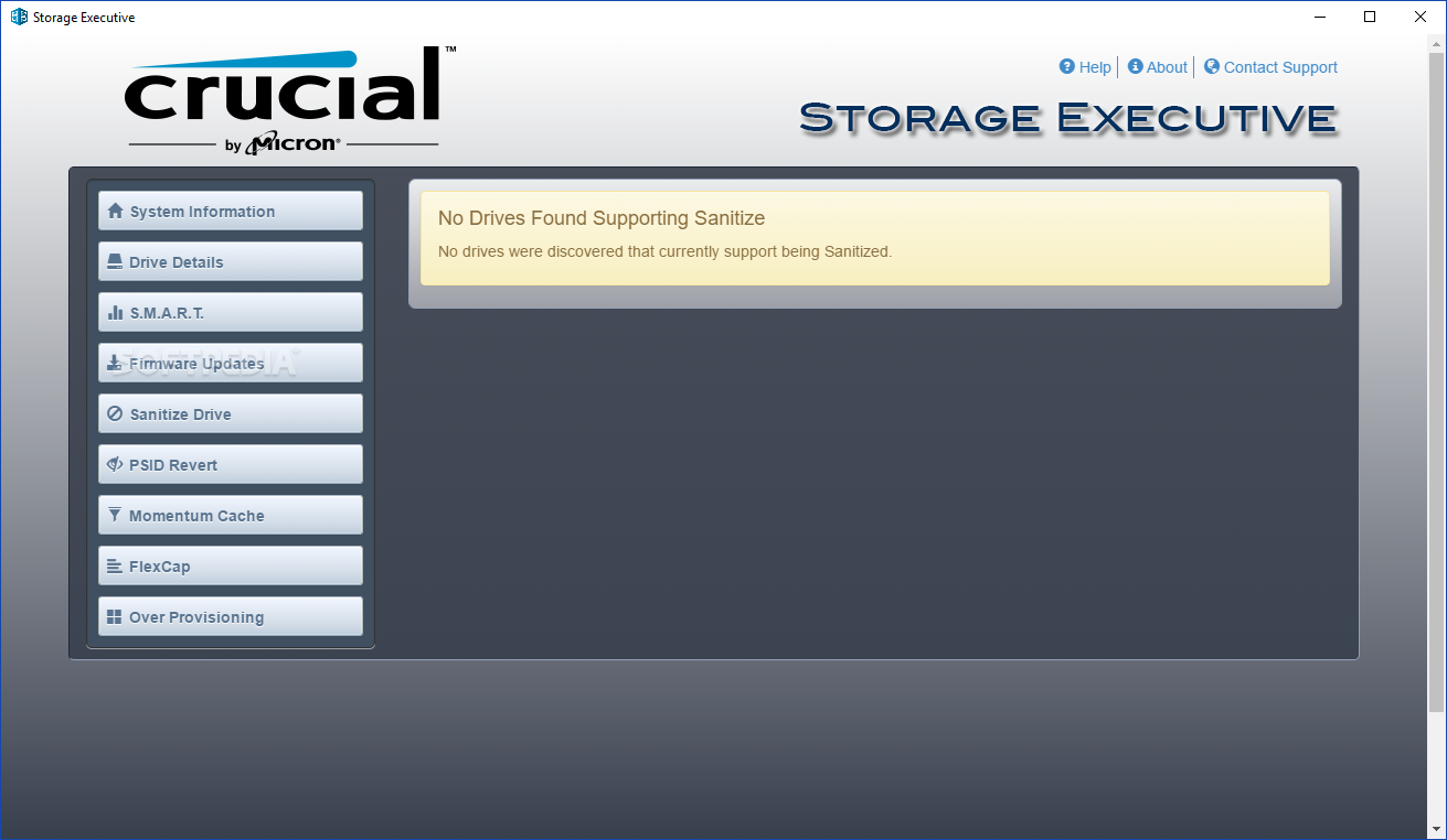 Crucial Storage Executive screenshot #4