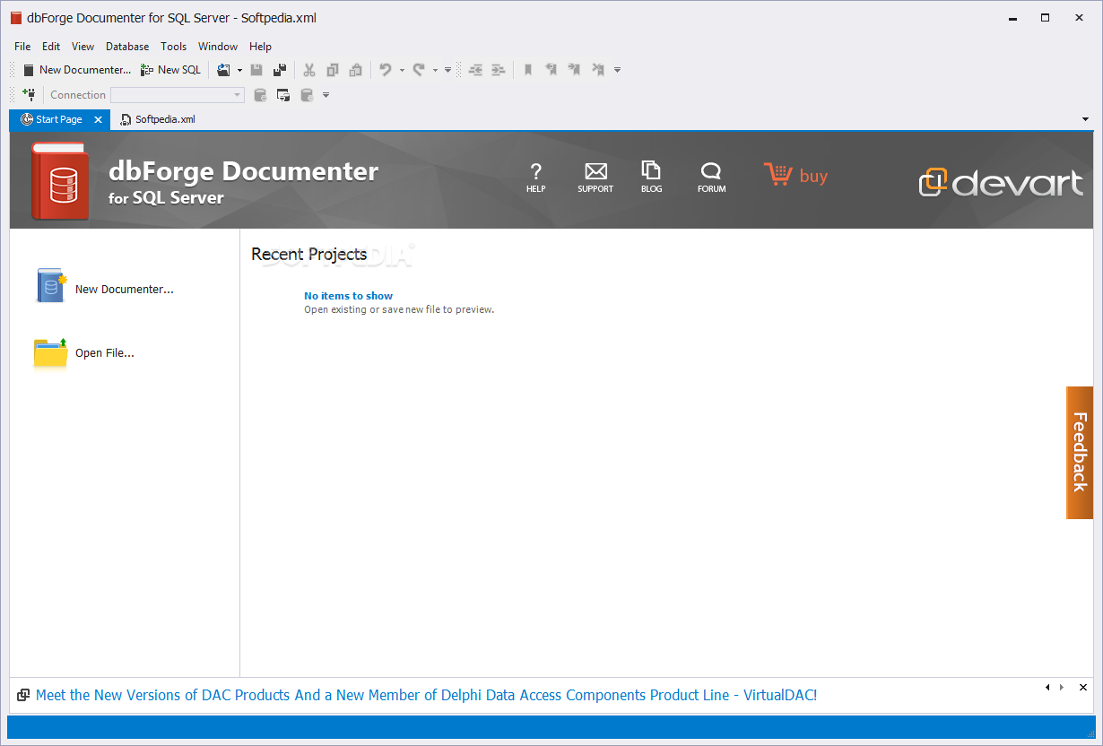 Download dbForge Documenter for SQL Server Free