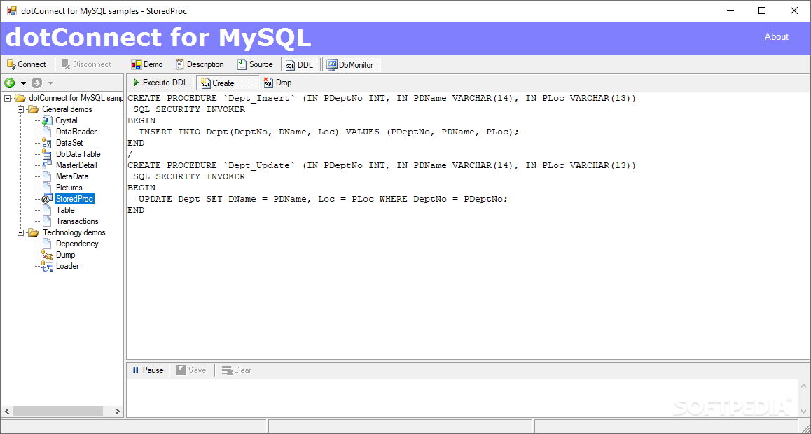 dotConnect for MySQL screenshot thumb #0