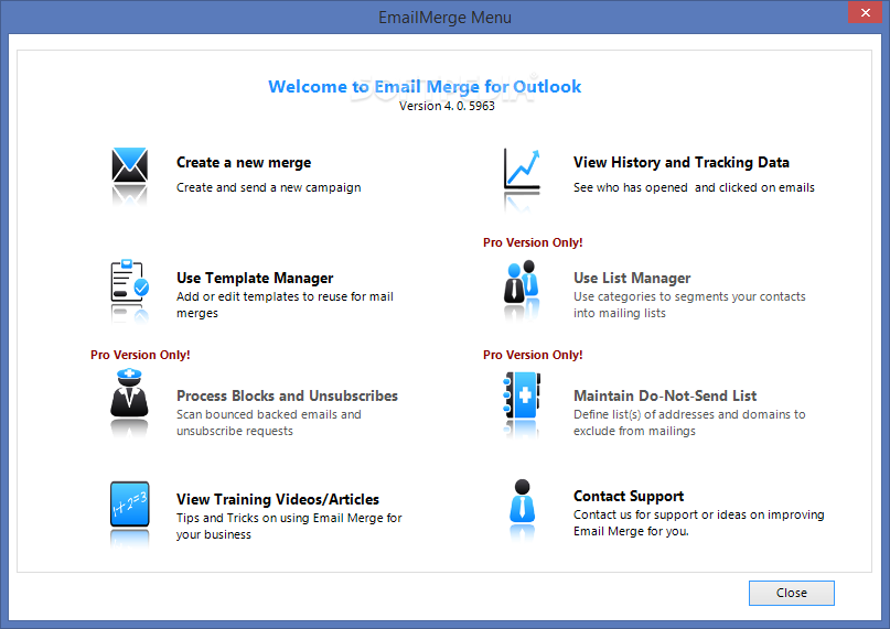 EmailMerge for Outlook screenshot #2