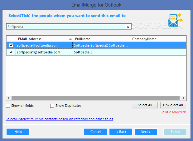 EmailMerge for Outlook screenshot #5