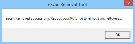 escan removal tool without password