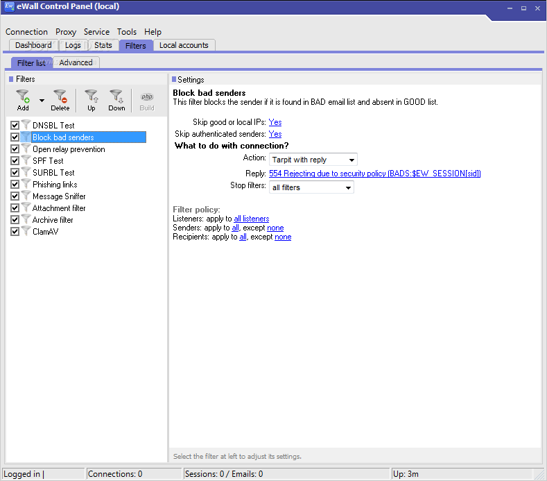 download the last version for windows AntiSpam SMTP Proxy