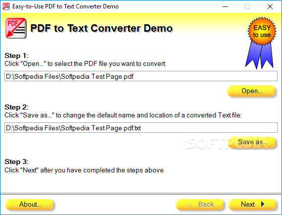 program to convert pdf to text