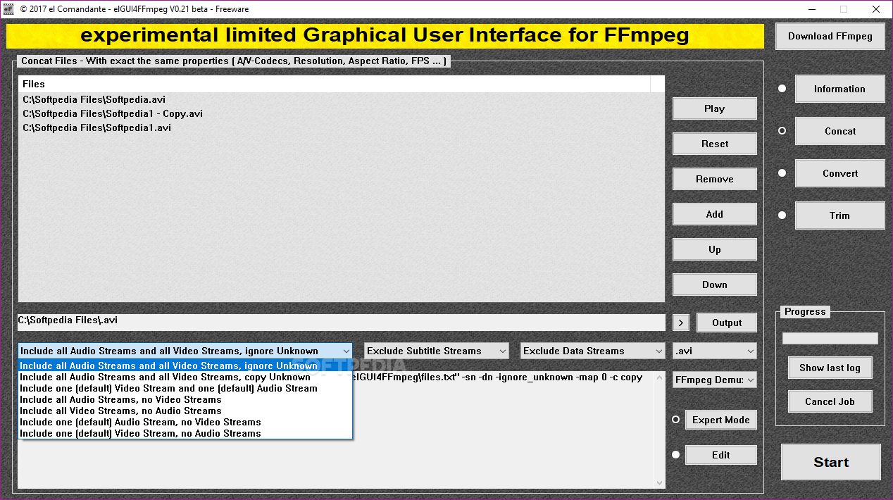 download the new for apple clever FFmpeg-GUI 3.1.3