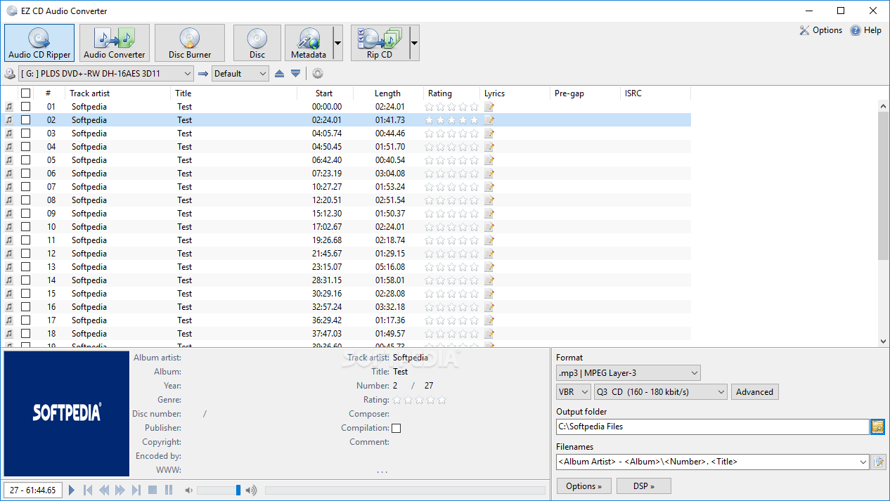 EZ CD Audio Converter 11.0.3.1 free instals