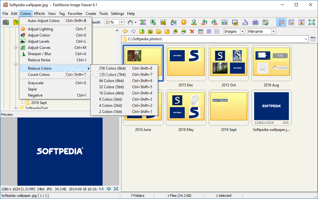 download the new for windows FastStone Image Viewer 7.8