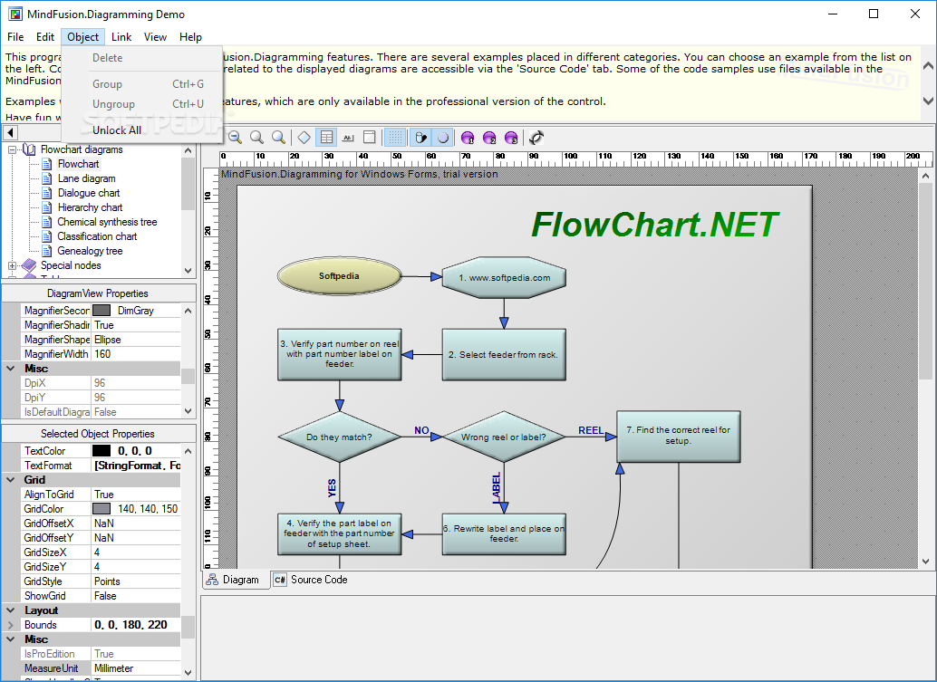 MindFusion.Diagramming for WinForms screenshot #3