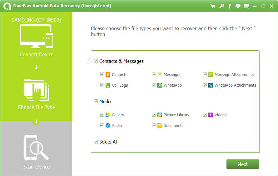 FonePaw Android Data Recovery 5.5.0.1996 free instal