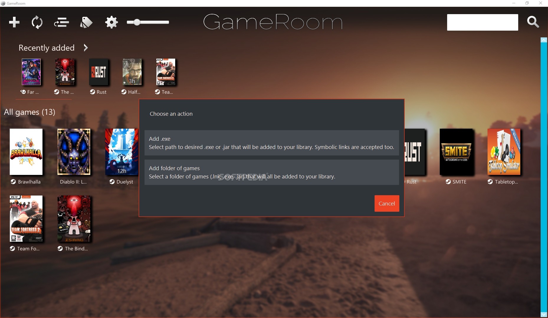 GameRoom screenshot #1
