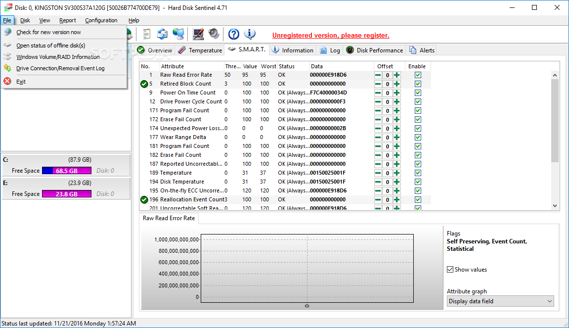 free download Hard Disk Sentinel Pro 6.10.5c