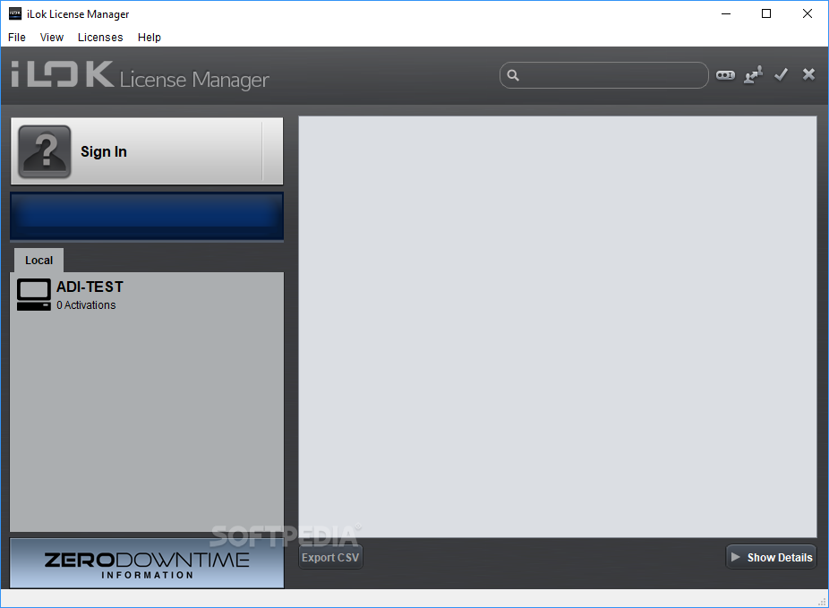 iLok License Manager screenshot #0