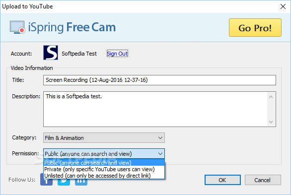 Download iSpring Free Cam 8.7.0