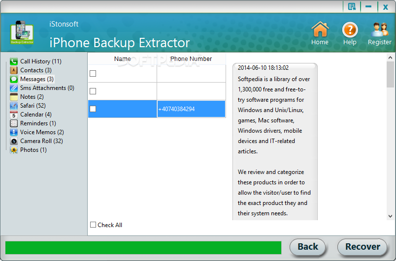 Iphone backup extractor review