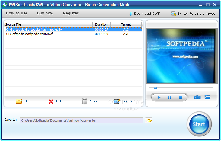 iwisoft flash swf to video converter