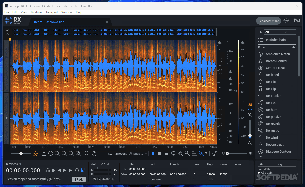 iZotope RX 10 Audio Editor Advanced 10.4.2 for ios instal free