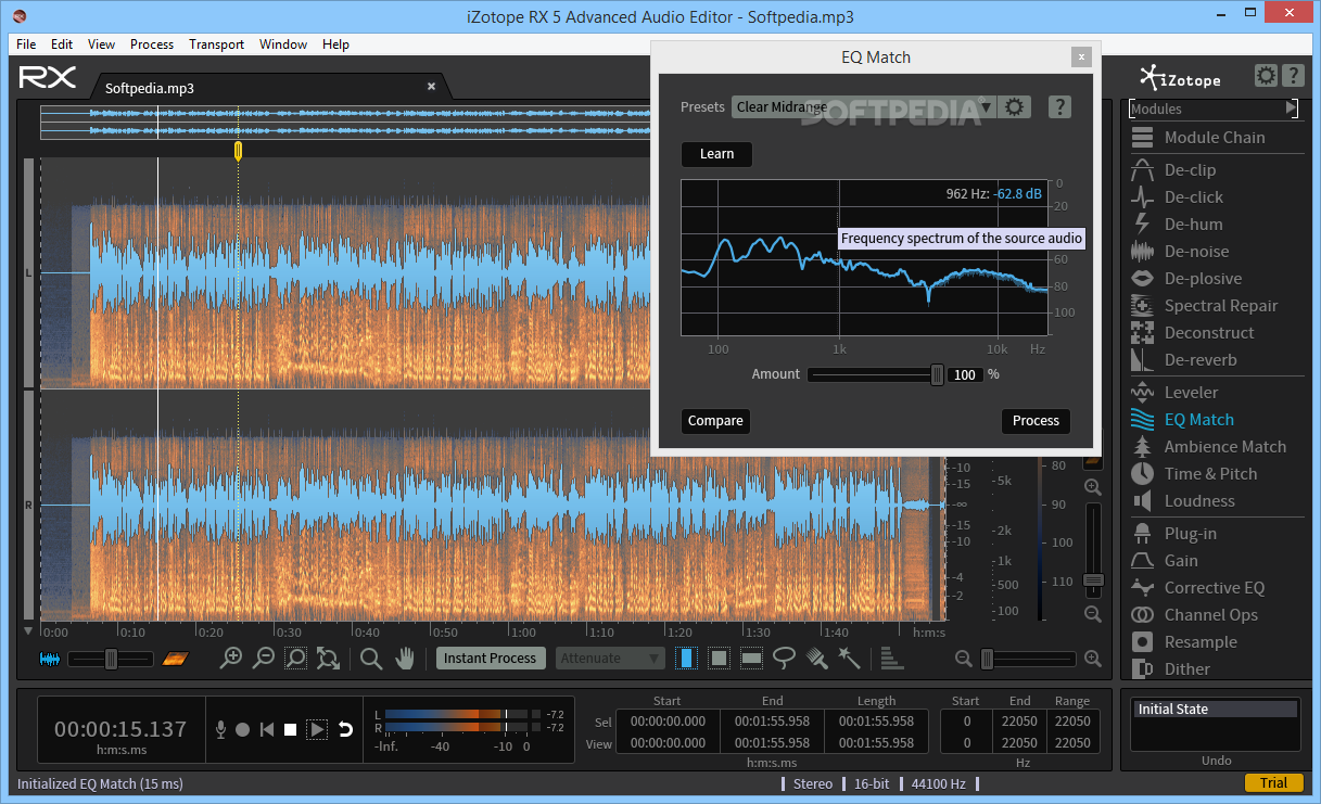 download the new version for iphoneiZotope RX 10 Audio Editor Advanced 10.4.2