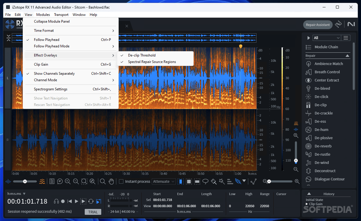 iZotope RX 10 Audio Editor Advanced 10.4.2 download the new version for android