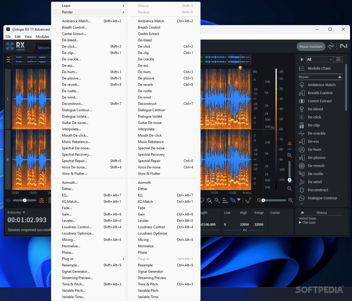 iZotope RX 10 Audio Editor Advanced 10.4.2 download the new version for windows