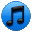 Black & Blue iTunes icon icon