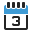 Calendar3 icon