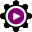 Circular Media Player icon